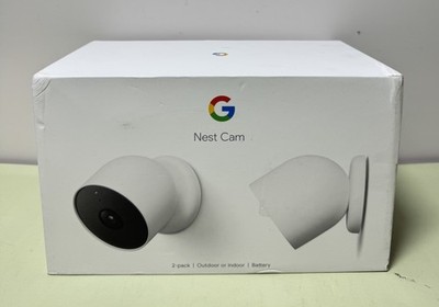 Google Nest CamG3AL9 Two Pack 10252182-2 - Open Box
