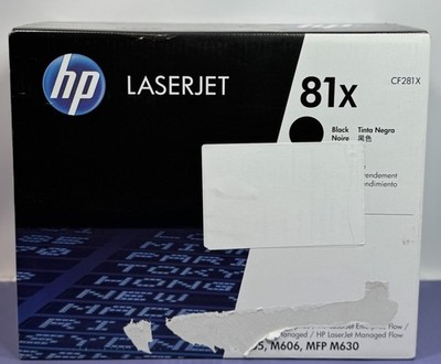 HP 81X High Yield Black Original LaserJet Toner Cartridge CF281X
