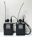 [11572-2] Shure ULXD1 G50 Wireless Bodypack Transmitter 470-534MHz Set of 2 w/ WL93 Mics