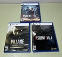[FRB] PS5 Resident Evil 2, 4 & Village Gold Edition Lot Bundle – Tested, Complete