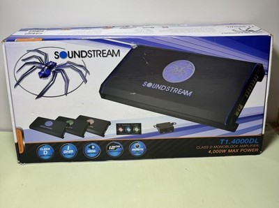 Soundstream Tarantula T1.4000DL 4000W Class D Monoblock Car Amplifier
