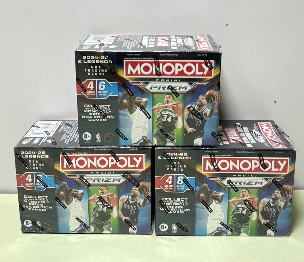 Panini Prizm 2024 Monolpy NBA Basketball Lot Of (3) Box