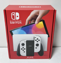 [11698-1] Nintendo Switch OLED Model HEG-001 Handheld Console - 64GB White - Mint