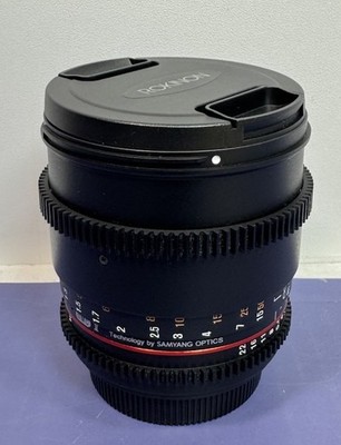 Rokinon 85mm T1.5 Cine AS IF UMC II Lens (Canon EF)