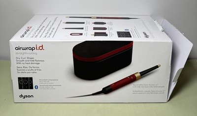 Dyson  Airwrap i.d. Multi-styler & Dryer Straight+Wavy-Red Velvet+Gold-Open Box