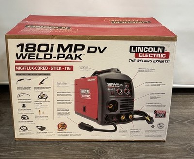 Lincoln Electric K5257-1 180i MP DV Weld Pak Multiprocess Welder Dual Voltage