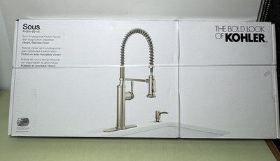 Brand New Kohler R10651-SD-VS Semi Professional Kitchen Faucet