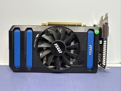 MSI GeForce GTX 650Ti GPU Graphics Card (N650ti-1GD5/V1)