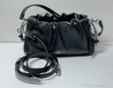 [11887-1] COACH Faye Shoulder Bag, Ruching, CV529  in Black -NWT