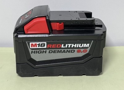 Milwaukee M18 Red Lithium HD9.0 Ah High Demand Battery 48-11-1890 Open Box