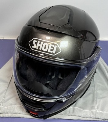 SHOEI Neotec II Modular Helmet – Gloss Charcoal Gray  (FMVSS No. 218 Ceritified)