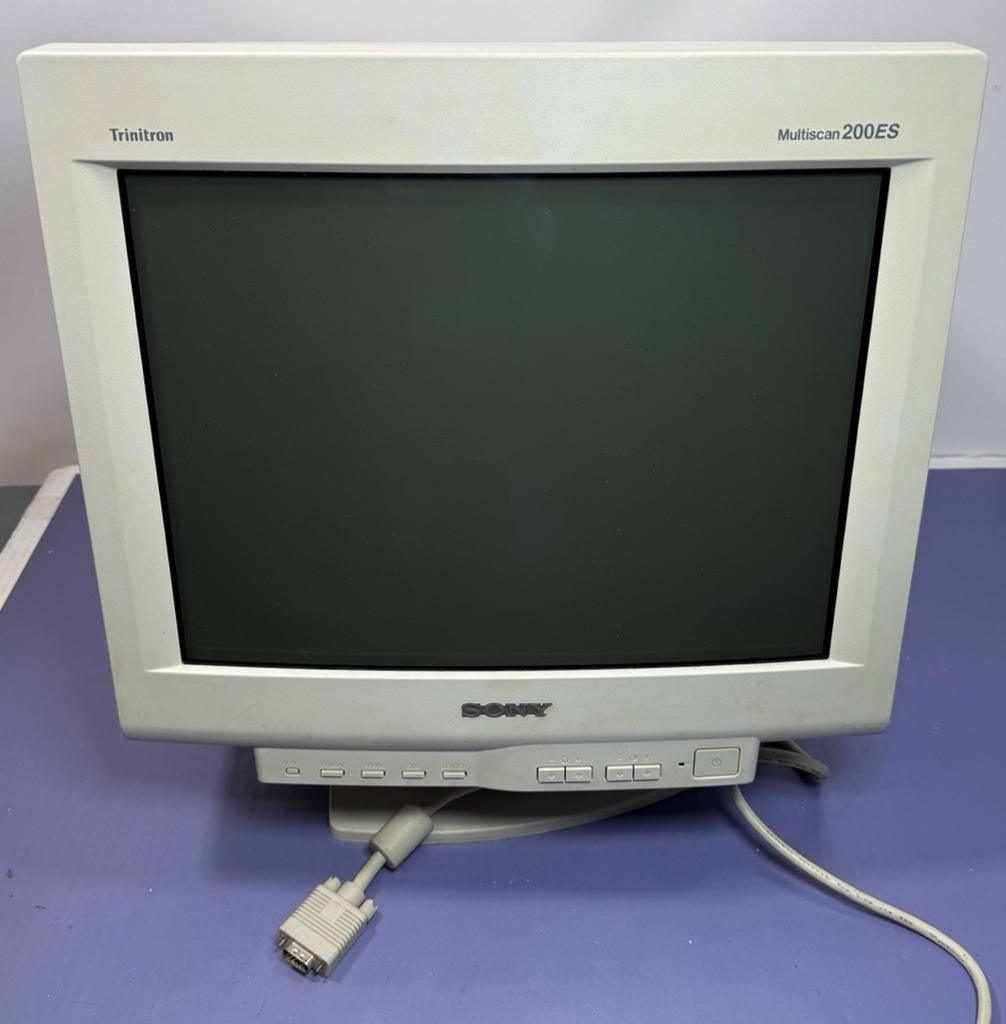 Sony CPD-200ES 17" Trinitron CRT VGA Monitor – Local Pickup (Boston)