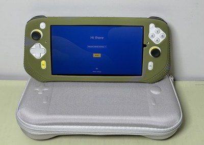 Logitech G CLOUD 64GB Handheld Console -White W/ case &charger- Great