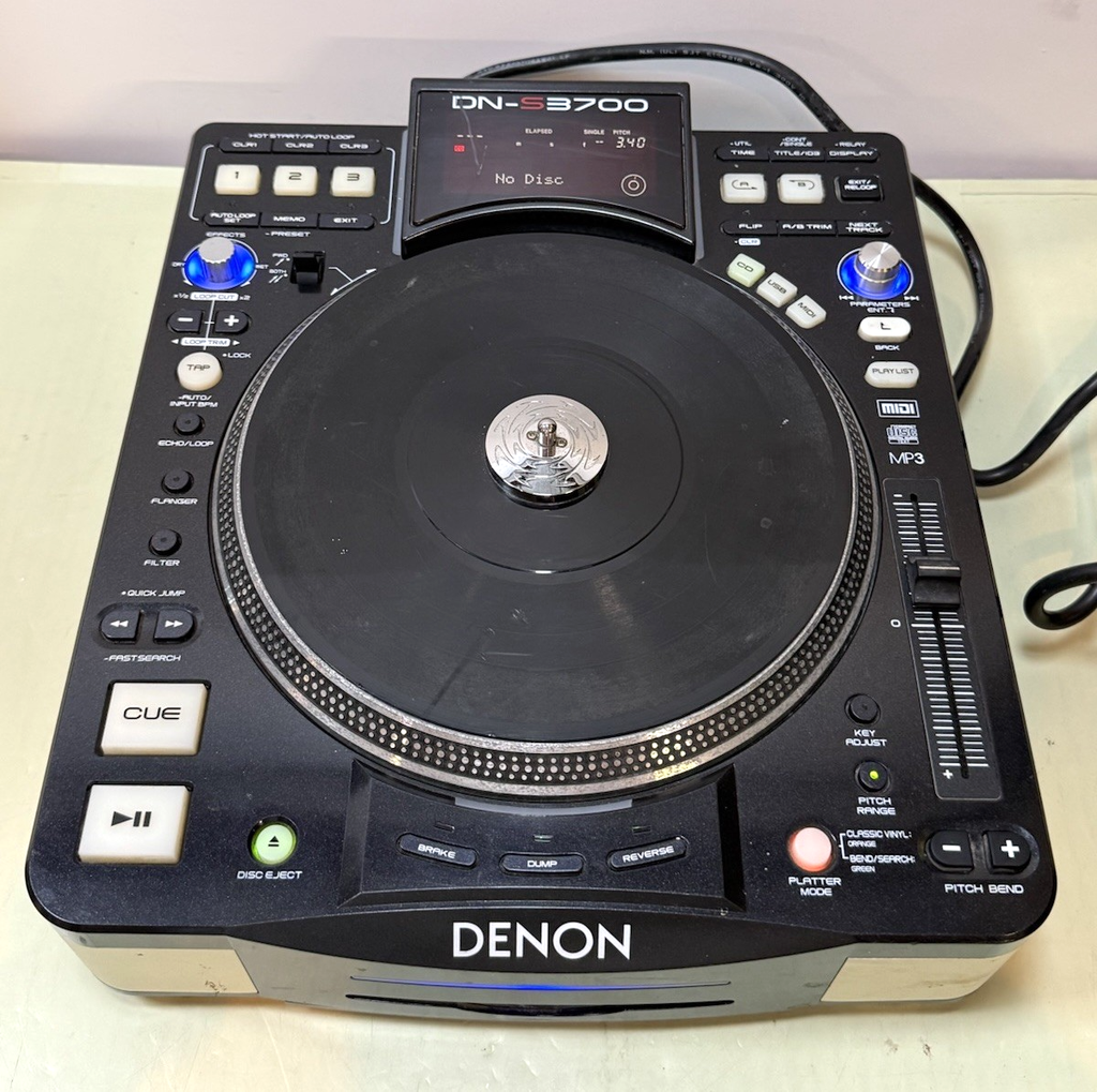Denon DN-S3700 DJ Turntable CDJ Media Player USB CD