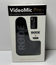 [12165-2] Rode VideoMic Pro+ Pro Plus Camera-Mount Shotgun Microphone, Black