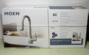 [12216-4] Moen Spot Resist Stainless Georgene  High Arc Kitchen Faucet 87912SRS-Brand New