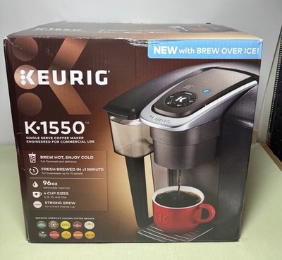Keurig K-1500 Single Serve K Cup Pod Coffee Maker Brew Over Ice-Open Box