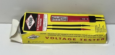 Knopp Inc K60 Voltage Tester 120v -600v AC DC -Open Box