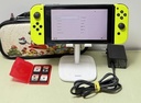 [12160-2] Nintendo Switch Neon Yellow Bundle w/ 4 Games + Mario Odyssey Case & Charger