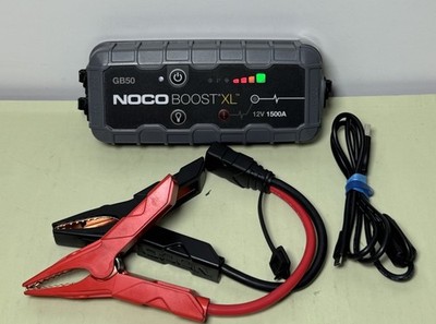 NOCO Boost XL GB50 1500A 12V UltraSafe Portable Lithium Battery Jump Starter