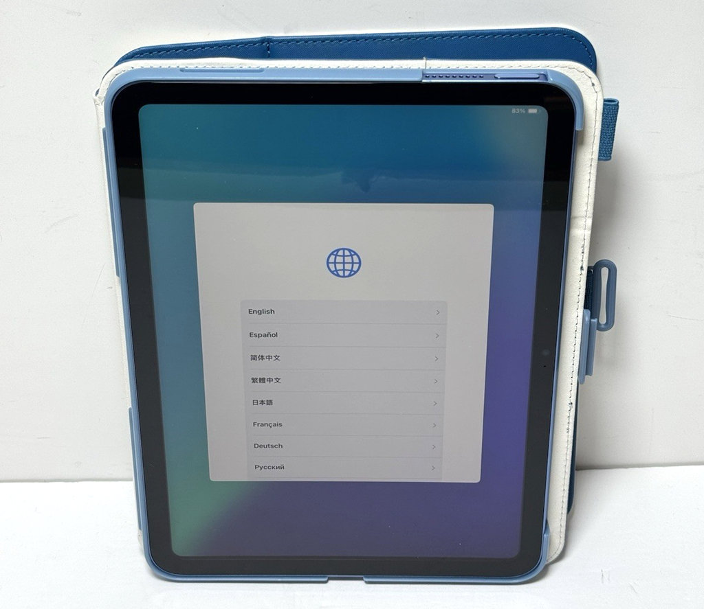 Apple 11" iPad A16 Wi-Fi only -128GB - Blue, 100% battery, ony 5 cycles