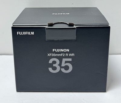 FUJIFILM XF 35mm f/2 R WR Lens (Black) -Great condition