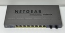 [12139 split] NETGEAR ProSafe GS110TP 8 Ports Wall-Mountable Gigabit Ethernet Switch w/adapter