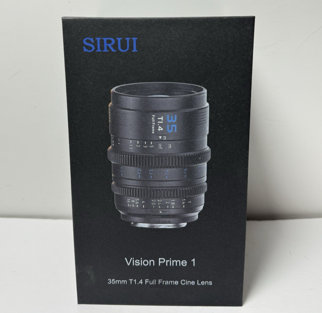 Sirui VP-1 Vision Prime 24mm T1.4 Full-Frame Cine Lens (Multi-Mount, Black)