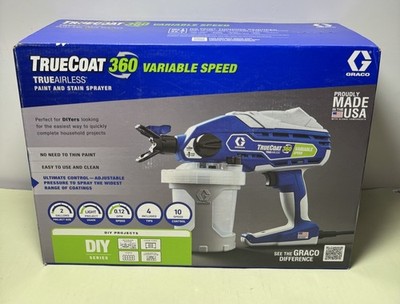 Graco TrueCoat 360 Variable Speed Handheld Airless Paint Sprayer 26D283-New