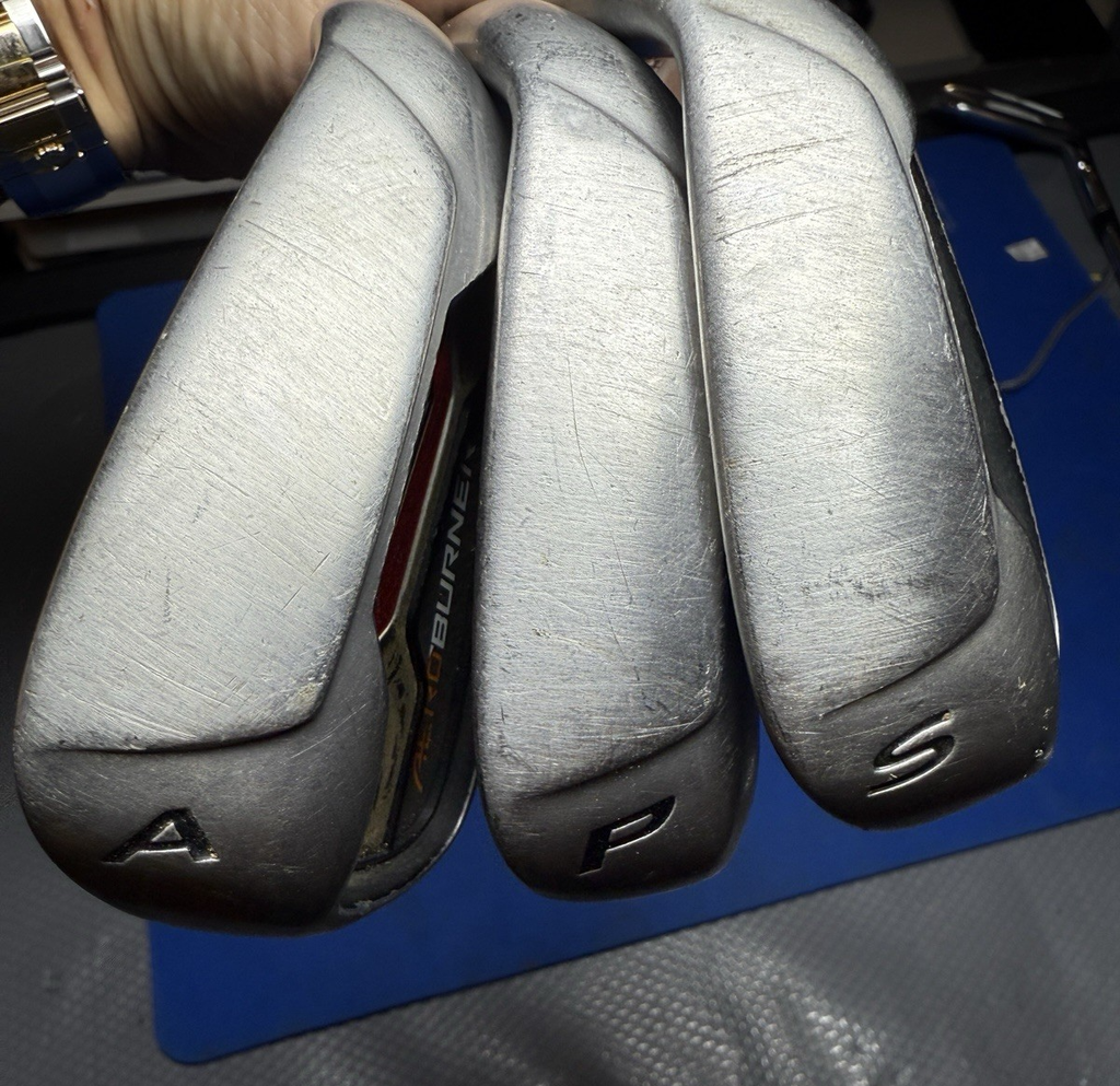 TaylorMade AeroBurner 3 Wedge Set - S, A, P - Right Handed - REAX 60 R Flex