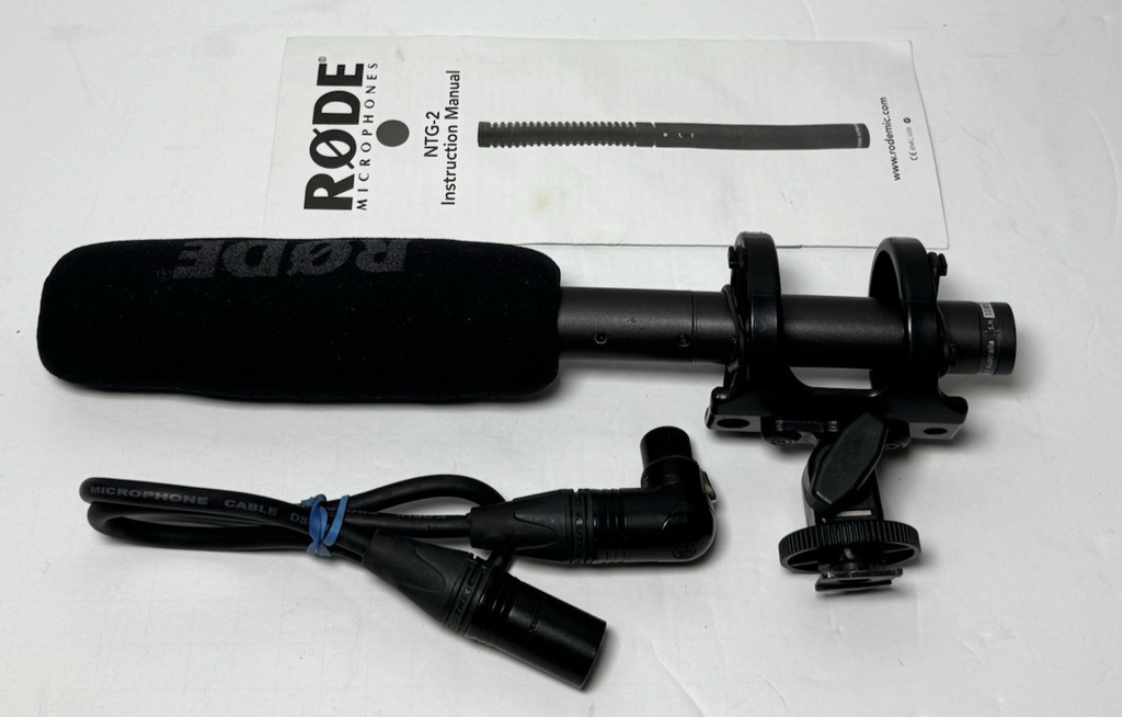 Rode NTG-2 Dual Powered Directional Condenser Shotgun Microphone