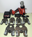 [12413-1] RIDGID RP 350 PRESS TOOL KIT W/ Batts&Charger  1/2" - 2" PROPRESS JAWS - Tested