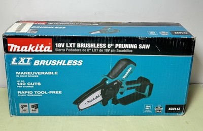 Makita Pruning Chain Saw XCU14Z 6" 18V Cordless Brushless 18 Volt -New