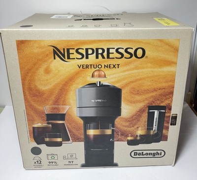 Nespresso Vertuo Next Coffee and Espresso Maker, Machine Only, 1260 watts, Dark