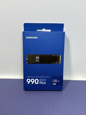 NEW Samsung 990 EVO Plus 1TB MZ-V9S1T0B/AM NVMe M.2 SSD PCIe 4.0/5.0 x2 7150MB/s