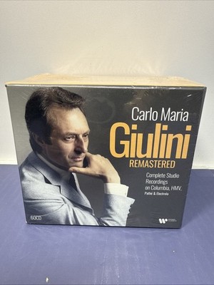 Carlo Maria Giulini: Complete Studio Recordings on Warner Classics 60 CD Box Set