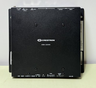 Crestron AM-3200 AirMedia Wireless Presentation Receiver w/ OEM 24V PSU - Tested