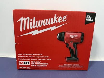 Milwaukee Tool 2688-20 M18 Compact Heat Gun NEW FACTORY SEALED