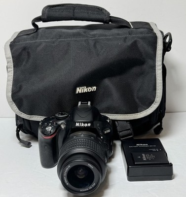 Nikon D5100 Digital SLR Cameras + 18-55mm f/3.5-5.6G VR Lens- 8766 SHUTTER COUNT