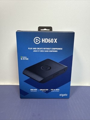 ELGATO HD60 X 1080p60 HDR10 External Capture Card for PS5 & XBOX