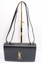 [12542-1] Saint Laurent Dylan Monogram Accordion Flap Medium Shoulder Bag
