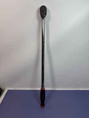 Snap On SHLL80A - 1/2” Drive Long Ratchet - Red Soft Grip