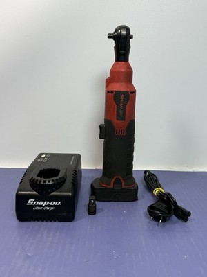 Snap-on 14.4V CTR814 MicroLithium Cordless 1/4" Ratchet Kit W/ 3/8th In Adapter