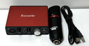 [12581-1] Focusrite Scarlett Solo (1st Gen) USB Audio Interface w/ Studio CM25 MKII Mic