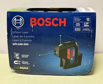 Bosch GPL100-30G Cordless Self Leveling Laser -New Sealed