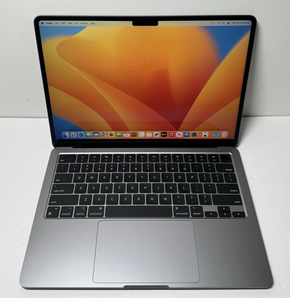 Apple MacBook Air 13" 2022 M2 8GB RAM 256GB SSD, Space Gray, 100% battery