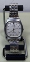 [12153-1] Vintage Timex Automatic 1983 E-Line 34mm Silver Dial w/ Speidel Bracelet Works