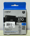 [12888-1] Crucial X10 Pro 4TB USB-C External SSD-Black CT4000X10PROSSD9-New Sealed