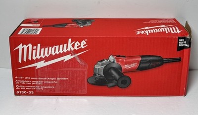 Milwaukee 6130-33 120V AC 7 Amp 4-1/2" Small Angle Grinder -Open box