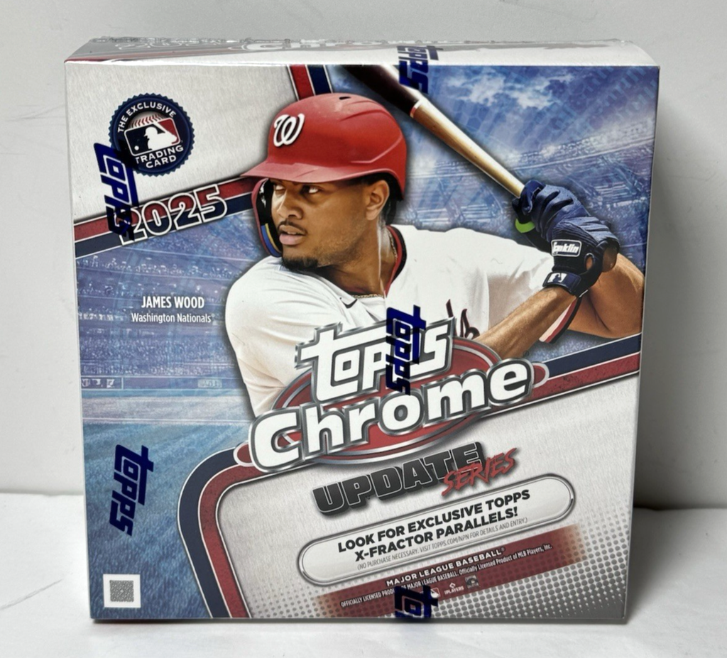 2025 Topps Chrome Baseball Update Mega Box - New Sealed